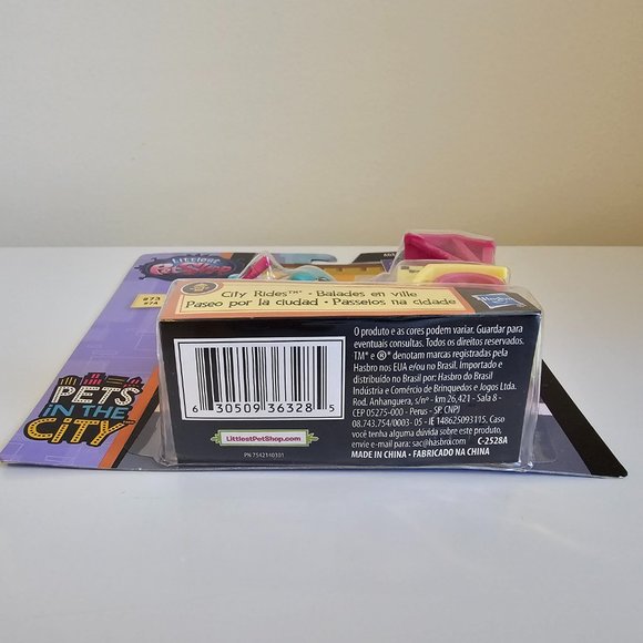 Hasbro Littlest Pet Shop City Rides #73 Toodles Tortuga Turtle #74 Rabbit LPS - Picture 6 of 6